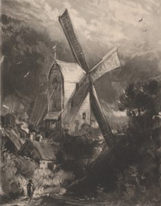 Brighton Yakınlarındaki Değirmen, 1829.