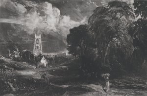 Stoke-by-Nayland, 1830. by David Lucas