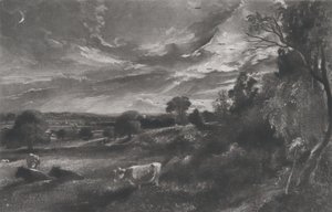 Yaz Akşamı, 1831. by David Lucas
