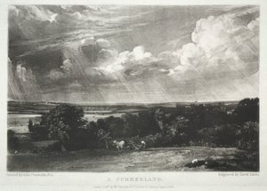 Manzaranın Çeşitli Konuları, John Constable, RA: Bir Yaz Ülkesi Tarafından Boyanmış Resimlerden İngiliz Manzarasının Karakteristikleri by David Lucas