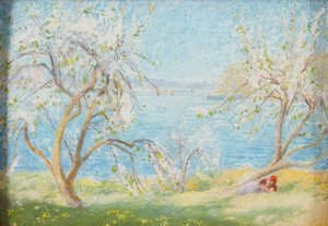 Spring Sunshine (gemide yağ) by David Murray
