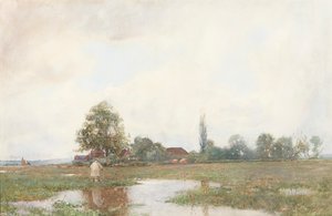 Su Çayırından (suluboya)