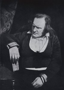 Yazar profesör John Wilson (Christopher North) (s/b fotoğraf) by David Octavius (after) Hill