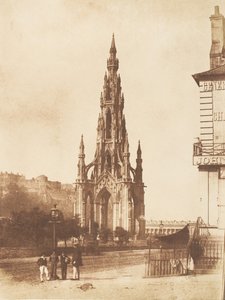 Edinburg Scott Anıtı, 1843-47. Yaratıcılar: David Octavius Hill, Robert Adamson, Hill & Adamson. by Hill and Adamson
