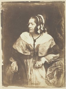 Bayan Anna Brownell Jameson, 1844. Yaratıcılar: David Octavius Hill, Robert Adamson, Hill & Adamson. by Hill and Adamson