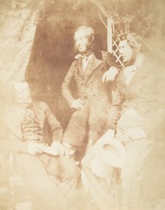 Ogilvie Fairly, Kaptan Hamilton ve Gilmore, 1843-47. Yaratıcılar: David Octavius Hill, Robert Adamson, Hill & Adamson. by Hill and Adamson