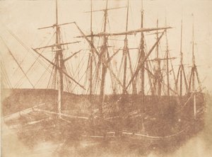 Andrews. Limandaki Gemiler, 1843-47. Yaratıcılar: David Octavius Hill, Robert Adamson, Hill & Adamson. by Hill and Adamson