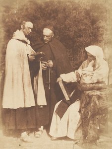 William Borthwick Johnstone, William Leighton Leitch ve David Scott, The Monks of K..., 1843-47. Yaratıcılar: David Octavius Hill, Robert Adamson, Hill & Adamson. by Hill and Adamson