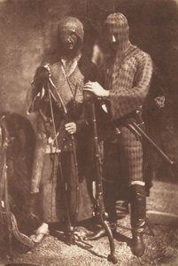 Afgan veya Çerkes Zırhı, 1843. Yaratıcılar: David Octavius Hill, Robert Adamson.