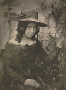 Kamera Çalışması: Hasır Şapkalı Kız, 1912. Yaratıcılar: David Octavius Hill, Robert Adamson.