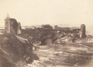 Kale, St Andrews, 1843-1847. Yaratıcılar: David Octavius Hill, Robert Adamson. by David Octavius Hill, Robert Adamson