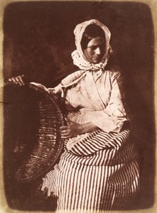 Mrs Hall, Newhaven, c.1843-47 (calotype negatiften tuzlu kağıt baskısı) (ayrıca bkz. 224279, 224280)