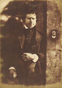 David Octavius Hill, Edinburgh Rock House kapısında
