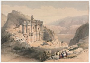 Deir Petra by David Roberts