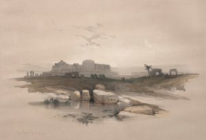 Eleutheropolis veya modern Beit-Jibrin by David Roberts