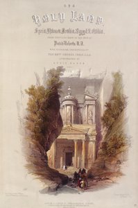Louis Haghe (1806-85) tarafından kazınmış 