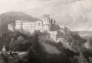 Heidelberg Kalesi, Heidelberg, J.T.Willmore tarafından 