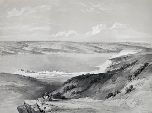 Celile Denizi, Yolculuktan Kutsal Topraklara, David Roberts tarafından litografi (1796-1864) by David Roberts