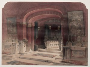 Müjde Tapınağı, Nasıra, 1839. by David Roberts