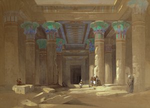 Philae Tapınağı, Mısır by David Roberts