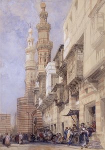 Metwaley Kapısı, Kahire, 1838 by David Roberts