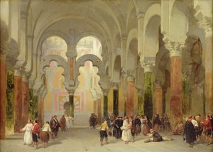 Kuran Kutsal Alanı, Kurtuba Camii, 1849 by David Roberts