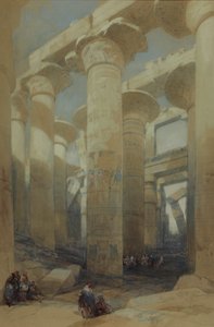 Tapınak, Karnak by David Roberts
