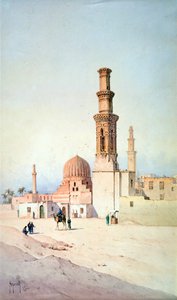 Califes Mezarı, Kahire, c1907 by David Roberts