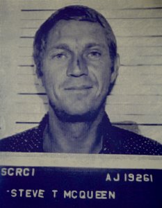 Steve McQueen I (serigraf baskı) by David Studwell