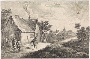 Figürlü köylü mezrası by David Teniers (II)
