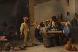 On İkinci Geceyi Kutlayan Köylüler, 1635.