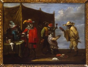 Şarkıcı by David Teniers the Younger