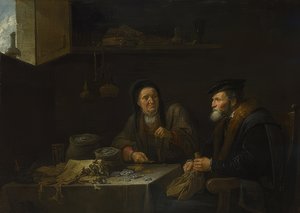 Zengin tahıl çiftçisinin benzetmesi. 1648 civarında