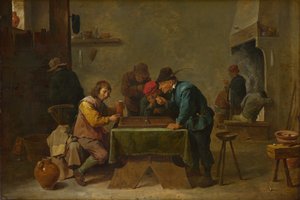 Tavla Oyuncuları, c. 1645 by David Teniers the Younger