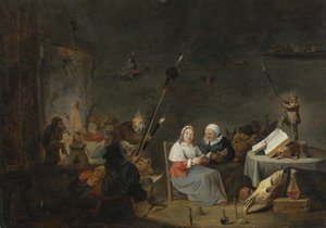 cadılar Şabat by David Teniers the Younger