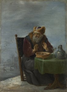 Kış Dört Mevsim dizisinden, c. 1644 by David Teniers the Younger