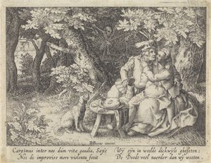 Ölümle şaşırtan çift by David Vinckboons (I)