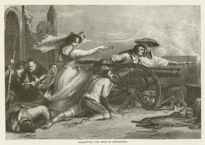 Augustina, Saragossa'nın hizmetçisi by David Wilkie