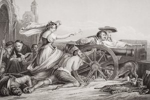 Saragossa Savunması, 1808, "İngiliz ve İskoç Tarihinin Resimleri" Cilt II