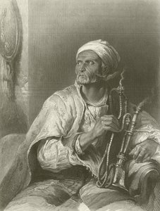 The Hooka-Badar  by David Wilkie