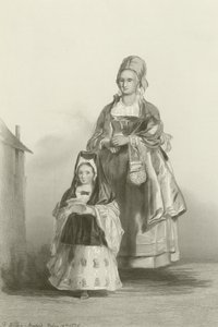 Senoritta ve Hemşiresi by David Wilkie