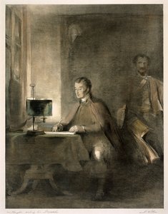 Wellington Gönderilerini Yazıyor by David Wilkie