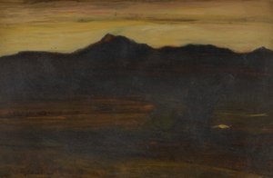 Ben Ledi, gün batımı