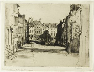 Geniş Sokak, Stirling by David Young Cameron