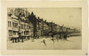 Dinant, Belçika Setinden dokuzuncu plaka by David Young Cameron