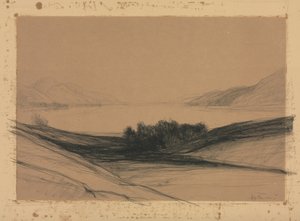 Loch Ness, İskoçya by David Young Cameron