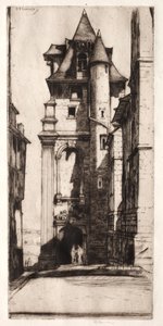 Aziz Aignan, Chartres by David Young Cameron