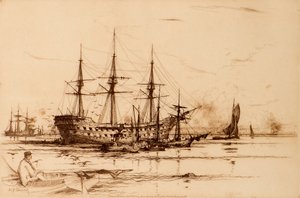 Eski İntikam (gravür) by David Young Cameron