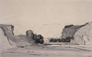 The Valley, 1914 (kağıt üzerinde wc) by David Young Cameron