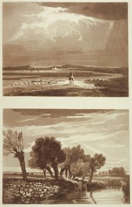 Fırtınadan Sonra Bir Etki... ve Geçici Etki, Battersea Bataklığında Görünüm, Manzara Üzerine Bir İnceleme ve Su Renklerinde Etki, 1841